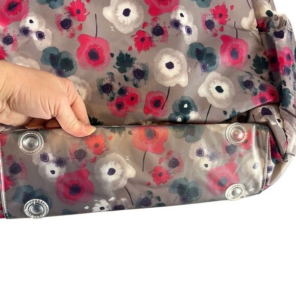 LUG Sprinter North South Travel Tote Watercolor Pearl RFID Pocket 15 x 14 - Picture 4 of 7